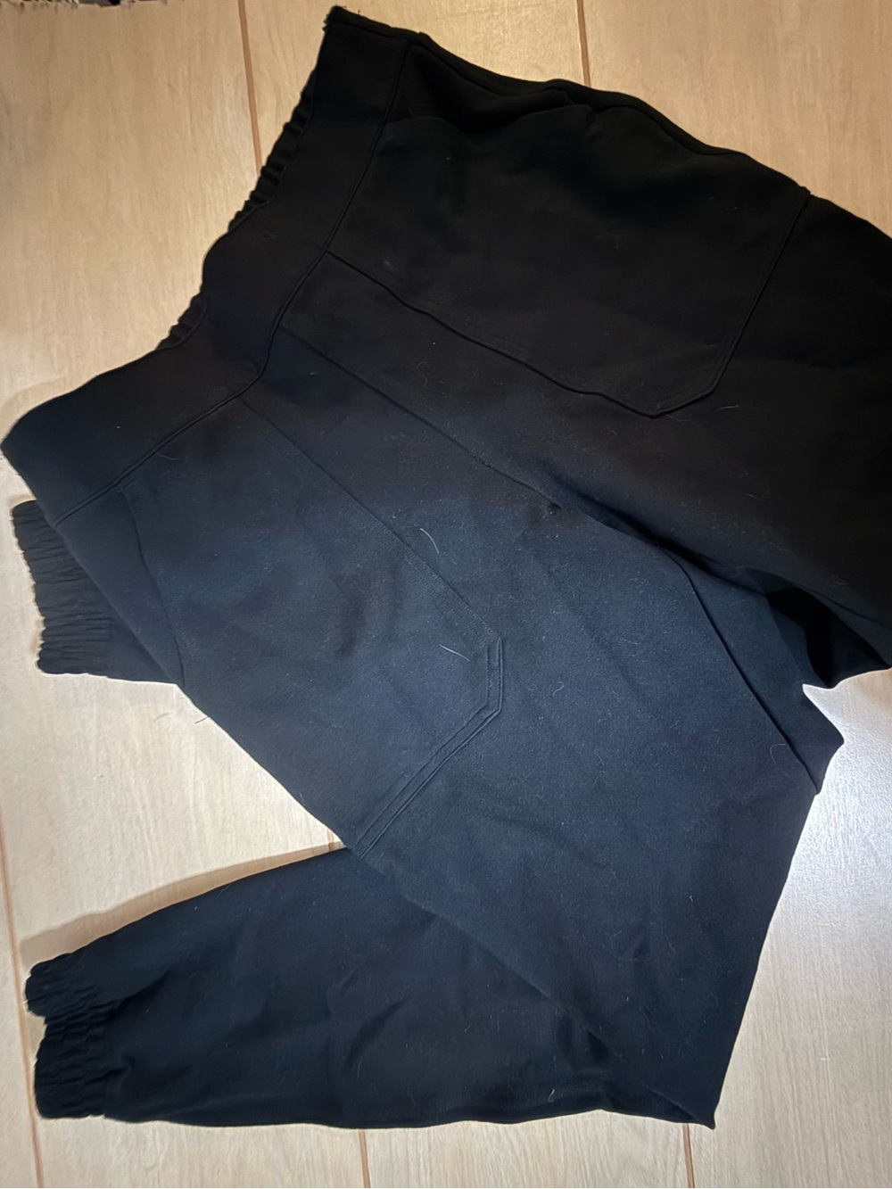 Black SPANX Dress Jogger Pants